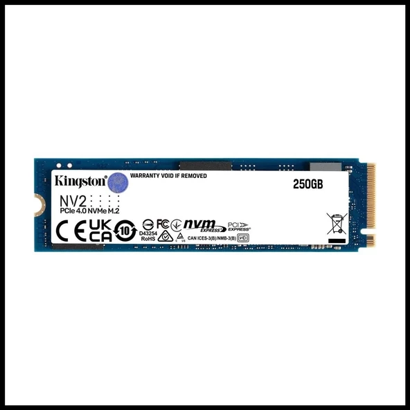 Kıngston Snv2s/2000g, Nv2, 2tb, 3500/2100, Gen4, Nvme Pcıe M.2 2280, Ssd