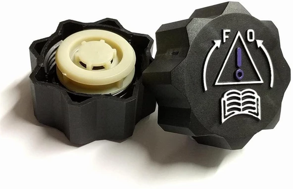 Citroen Berlingo Radyatör Yedek Su Depo Kapağı 1306J5 2009 2016 M232-3 - Resim 3