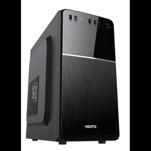 Vento Tml0117 Mid Tower, 300w Siyah, Atx Kurumsal Kasa