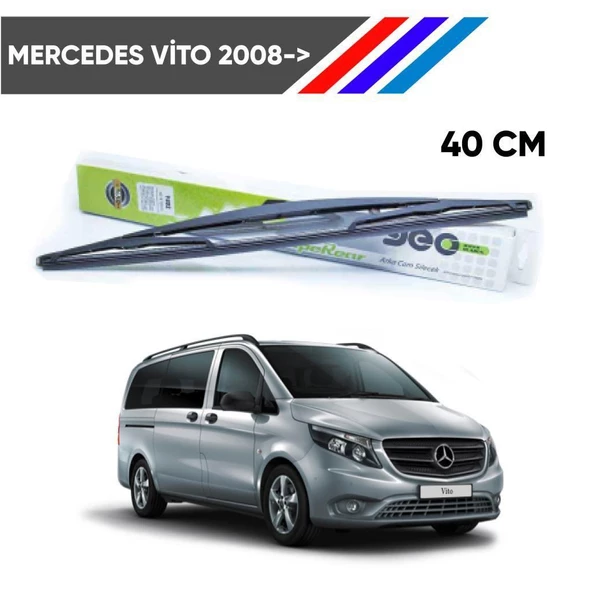Mercedes Vito Arka Silecek Süpürgesi 40 cm 2008 Sonrası M11673
