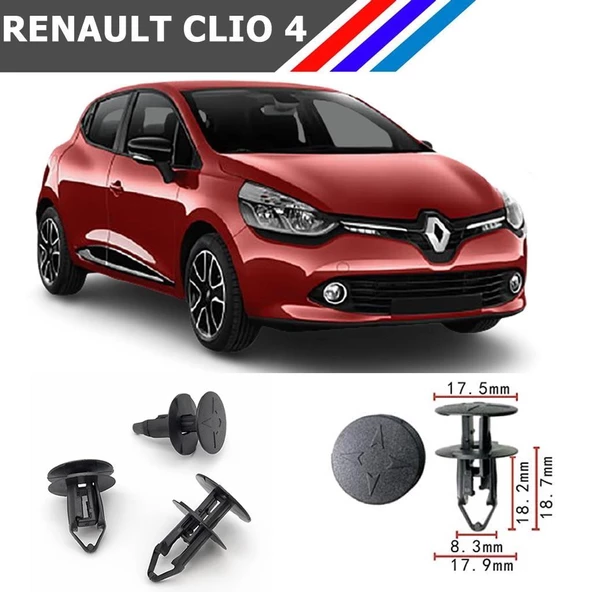 Renault Clio 4 Tampon Panjur Klipsi 054000001R M1091-1
