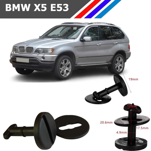 Bmw X5 E53 Taban Döşeme Klipsi 82119410191 M1092