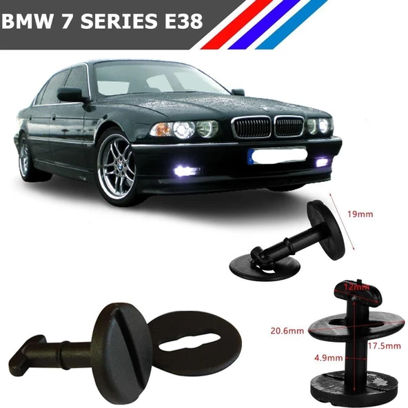 Bmw 7 Series E38 Taban Döşeme Klipsi 82119410191 M1092
