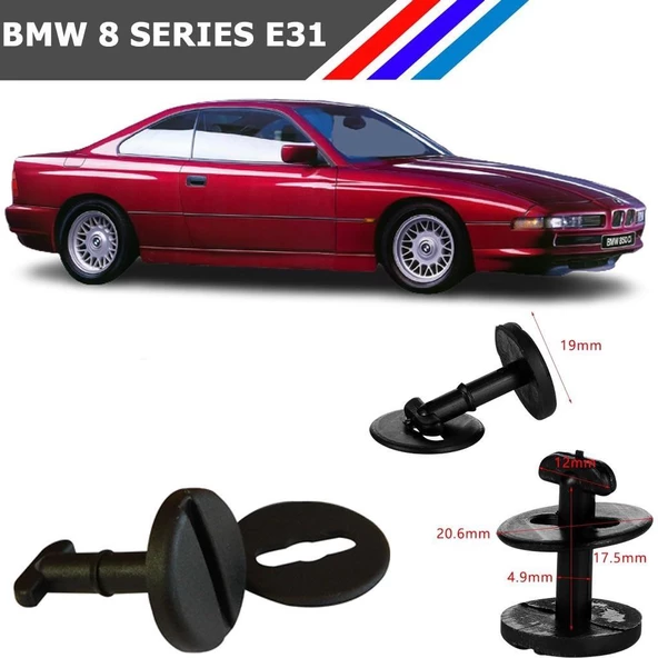 Bmw E31 Taban Döşeme Klipsi 51471881521 M11785
