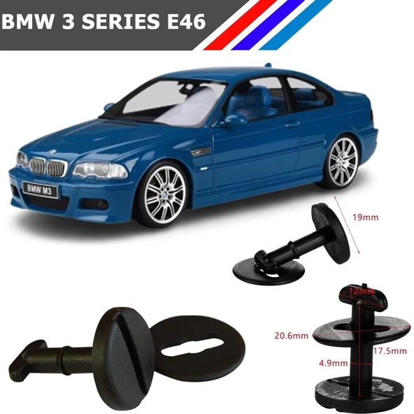 Bmw 3 Series E46 Taban Döşeme Klipsi 82119410191 M1092