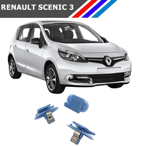Renault Scenic 3 Kapı Eşik Klipsi 7703077477 M1090
