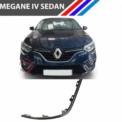 Megane IV Sedan Sis Far Çerçeve Süs Çıtası Nikelaj Sağ Taraf M11897