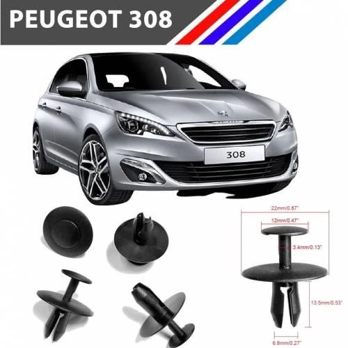 308 İzalatör Davlumbaz iç Aksam Çok Amaçlı Klips 6997.T2 M1295-4 ürün görseli 1