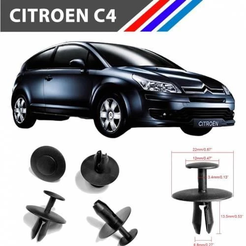 C4 İzalatör Davlumbaz iç Aksam Çok Amaçlı Klips 6997.T2 M1295-16 ürün görseli 1