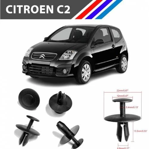 C2 İzalatör Davlumbaz iç Aksam Çok Amaçlı Klips 6997.T2 M1295-17 ürün görseli 1