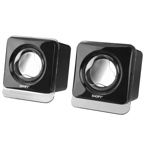 Snopy Sn-121, 6w, 1+1, Masaüstü, Usb, Speaker, (siyah)