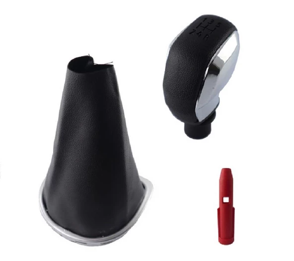 Clio 3 Krom Çerçeve Vites Körüğü Ve Krom Spor Vites Topuzu M440-398B