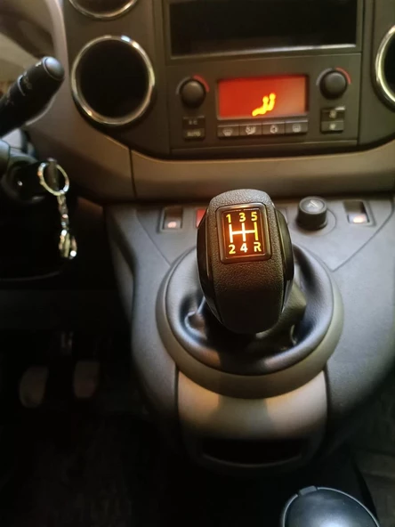 C2 C3 C4 C5 Berlingo C-Elysee Siyah Turuncu Led Spor Topuz M111276 - 4