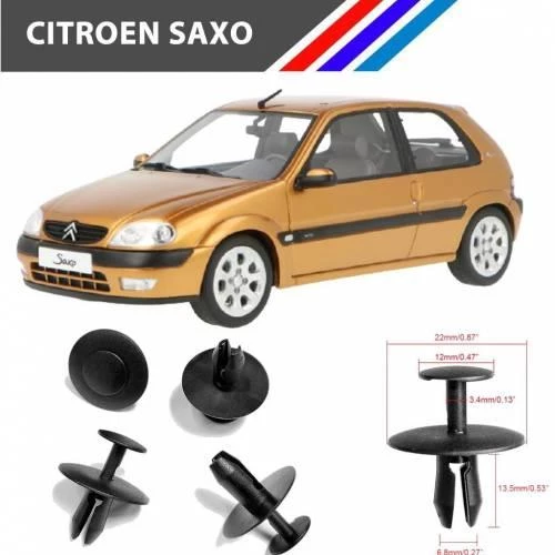 Saxo İzalatör Davlumbaz iç Aksam Çok Amaçlı Klips 6997.T2 M1295-12 ürün görseli 1