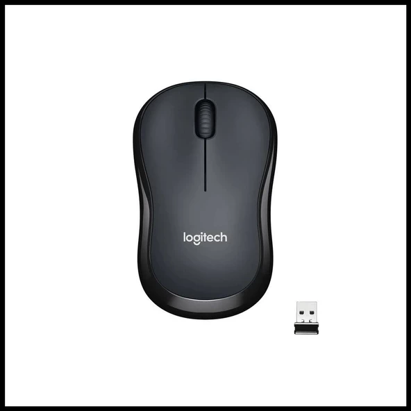 Logıtech 910-006510, M221 Siyah, Usb Nano 2,4g Kablosuz, 1000dpi, Optik, 3 Tuşlu, 18ay Pil Ömrü, Sessiz Mouse