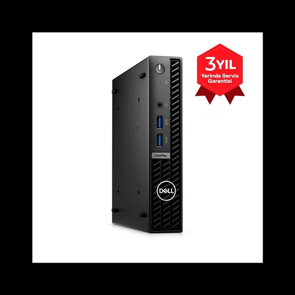 Dell Optiplex 7010mff, N003o7010mffu, İ3-13100t, 8gb Ram, 256gb Ssd, Paylaşımlı Ekran Kartı, Wi-fi, Bluetooth, Free Dos,