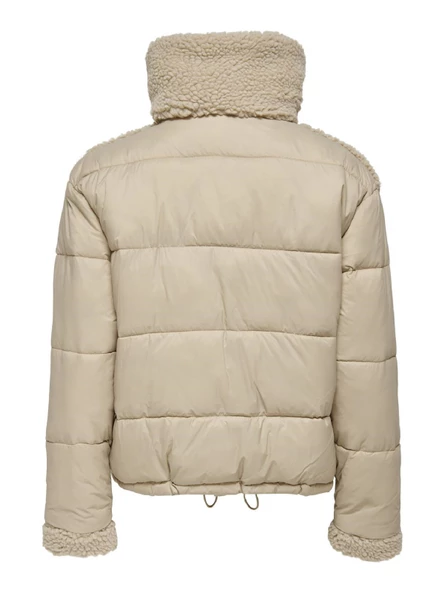 ONLY Bayan Yarı Peluş Yarı Şişme Mont 15322078 - Resim 2