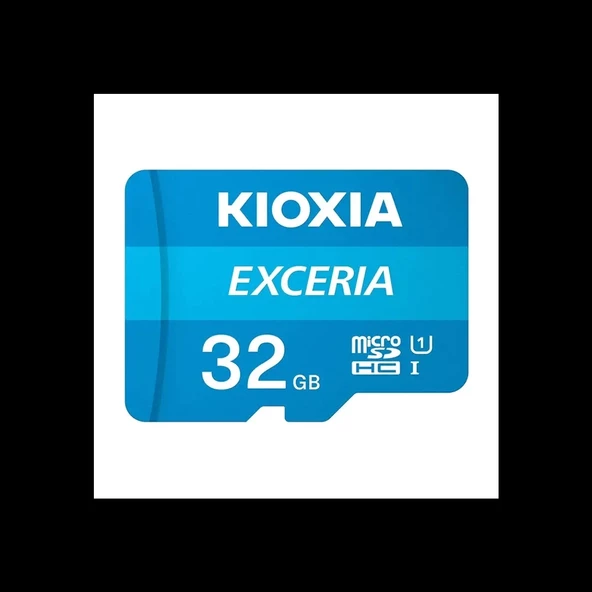 Kıoxıa 32gb Exceria, Lmex1l032gg2, Uhs-1,  Cl10, 100mb/s, Microsd Kart Bellek (sd Adaptörlü)