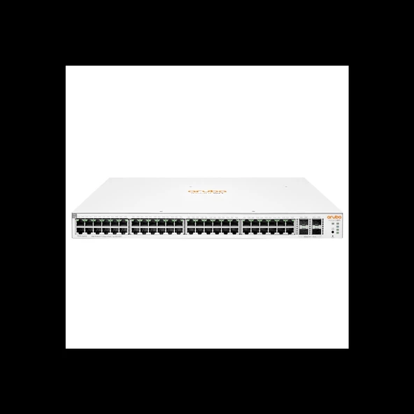 Hp Aruba Instant On Jl686b, 1930-48g, 48port,  Gigabit, 48 Port Poe, 370w, 4 Port Gigabit Sfp, Yönetilebilir, Rack Mount