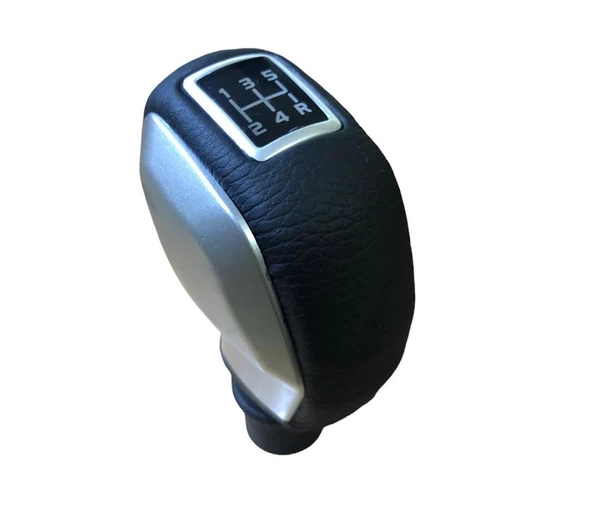 Peugeot 508 Deri Kaplama Gri Spor Vites Topuzu M111558 ürün görseli 1