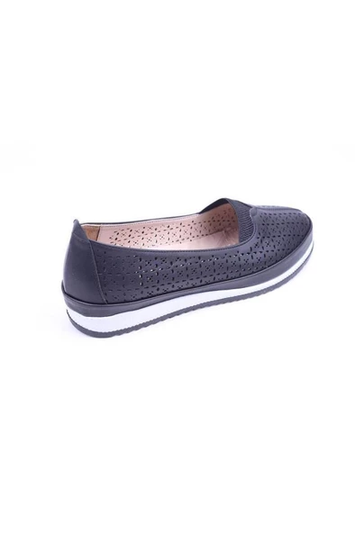 Sdf 700-24 Baskı Deri Trend Fashion Kadın Ayakkabı - 6