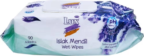 LUX ISLAK MENDİL LAVANTA 90'LI