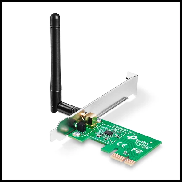 Tp-lınk Tl-wn781nd, 150mbps, 2.4ghz, 2dbi Anten, Pcı-express Wıreless Ethernet