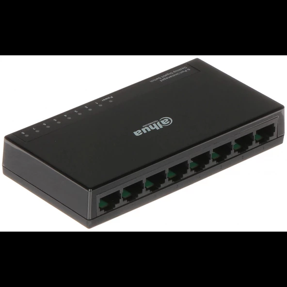 Dahua Pfs3008-8gt-l, 8 Port, Gigabit, Yönetilemez, Masaüstü Switch