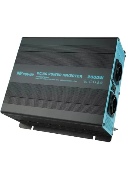 Apex NP2000-12 Np Power Np 2000W Tam Sinus Inverter 12V - 3