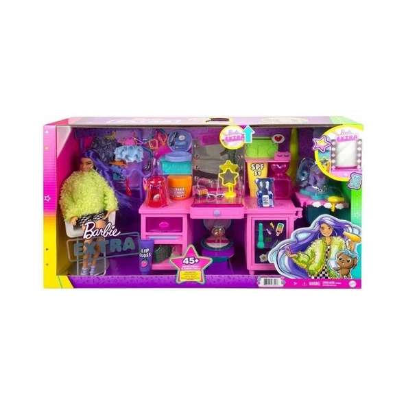 Barbie Extra Güzellik Seti GYJ70 1 Barbie +45 parça - 2