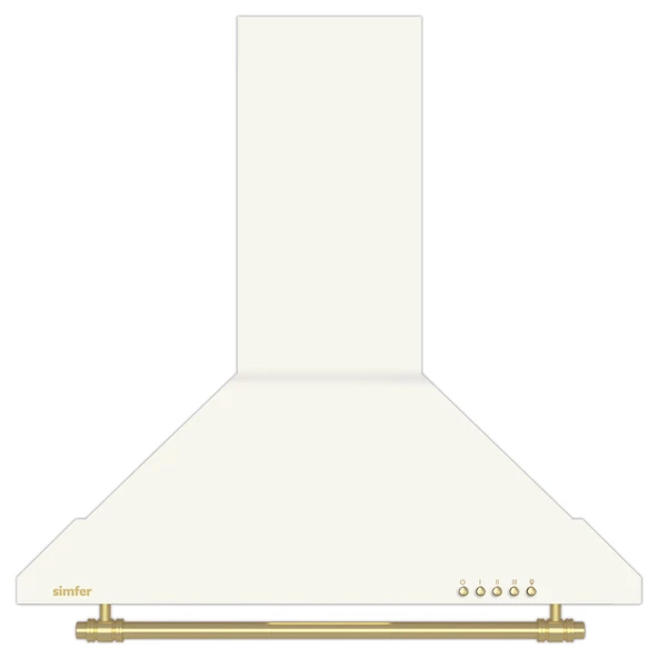 Simfer 9 Fonksiyon Retro Bej Ankastre Set (8218 Fırın + 3326 Ocak + 8716 Davlumbaz) - Resim 4