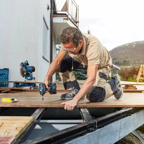 Bosch Professional Gdr 18v-200 C 2*4 Ah Akülü Darbeli Somun Sıkma L-BOX- 06019g4106 - 3