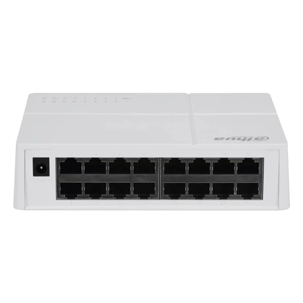 Dahua Sf1016l , 16port, Megabit, Yönetilemez, Switch