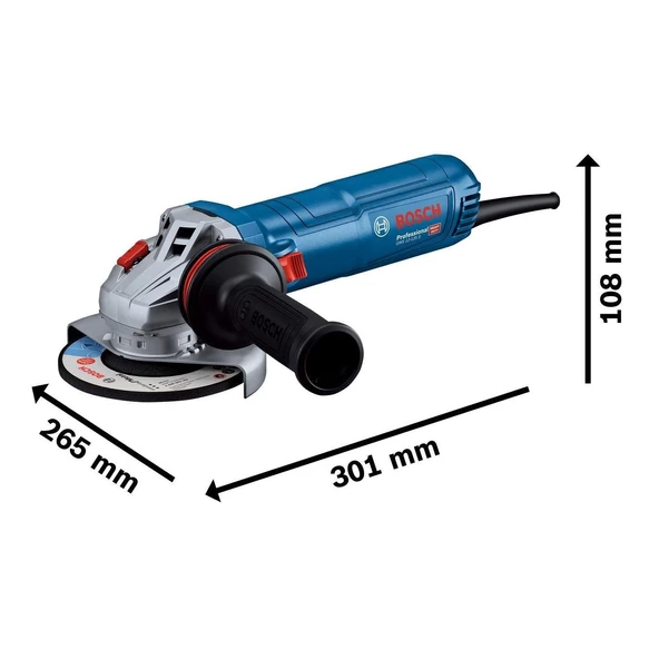 Bosch Professional GWS 12-125 S Taşlama Makinası - 06013A6020 - 3
