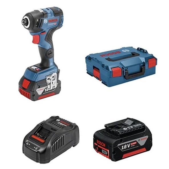 Bosch Professional Gdr 18v-200 C 2*4 Ah Akülü Darbeli Somun Sıkma L-BOX- 06019g4106