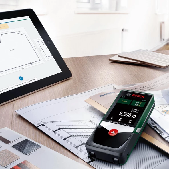 Bosch Advanced Distance 50C Uzaklık Ölçer - 0603672202 - 4
