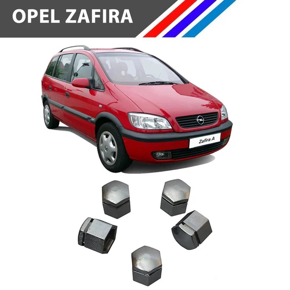 Opel Zafira Bijon Kapağı 5 Adetli Set Krom Renk 1008209 M1657-6