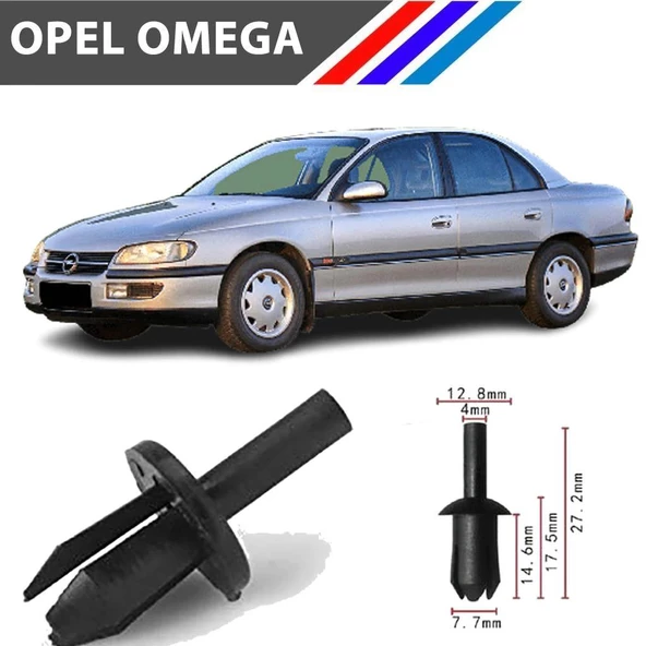 Opel Omega Davlumbaz Klipsi 1404926 M1696-5