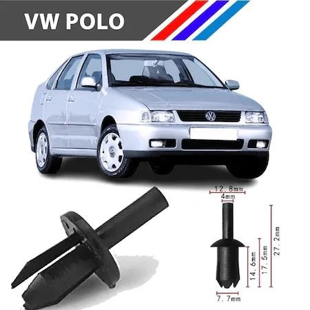 Volkswagen Polo Davlumbaz Klipsi 90262367 M1696-1 - 4