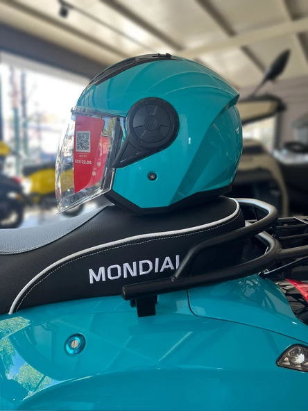 LS2 Aırflow 2 Yarım Turkuaz Kask ECR 22.06 Yeni Sezon L - 3