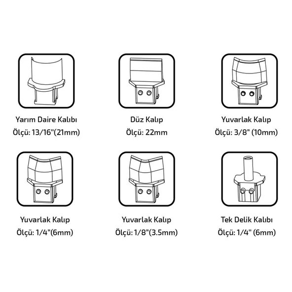 KW-TRIO 09521 KÖŞE ALMA VE DELME MAKİNESİ - 2