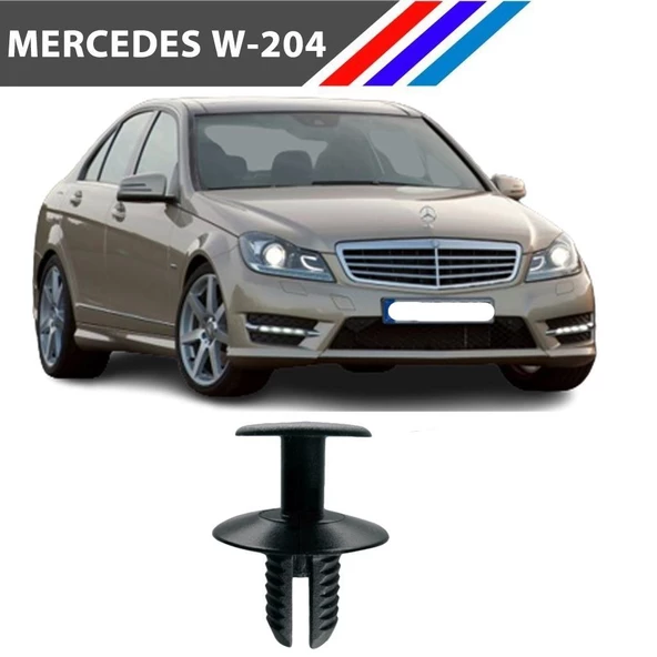 Mercedes W204 C - GLK Class Davlumbaz Klipsi 81471-911-992 M1700-28 - 1