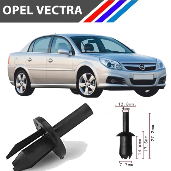 Opel Vectra Davlumbaz Klipsi 1404926 M1696-6