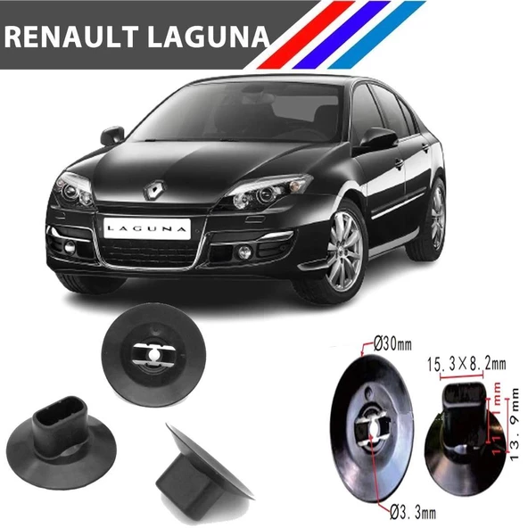 Renault Laguna Bagaj Ve Davlumbaz Klipsi 7703081056 M1697-5