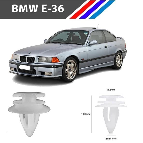 Bmw E36 Kapı Döşeme Klipsi 51411973500 M1699-1