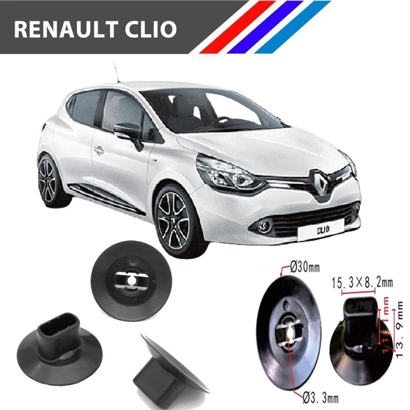 Clio 4 5 Bagaj Ve Davlumbaz Klipsi 7703081056 M1697-4