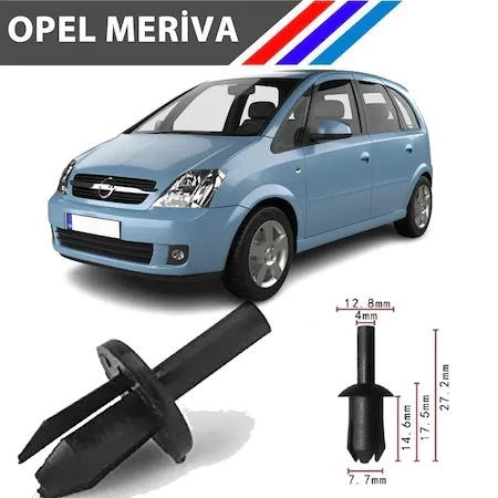 Opel Meriva Davlumbaz Klipsi 1404926 M1696-3