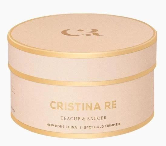 Cristina Re Teacup & Saucer Charlotte Rose - Resim 3