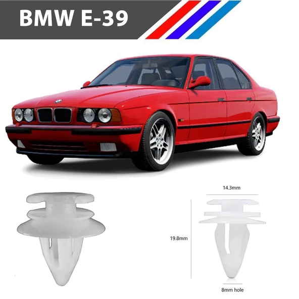 Bmw E39 Kapı Döşeme Klipsi 51411973500 M1699-2 - 3