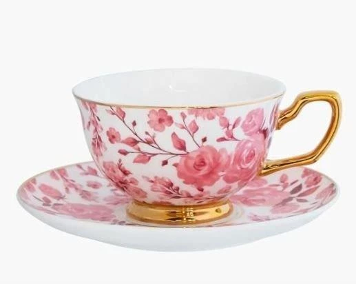 Cristina Re Teacup & Saucer Charlotte Rose ürün görseli